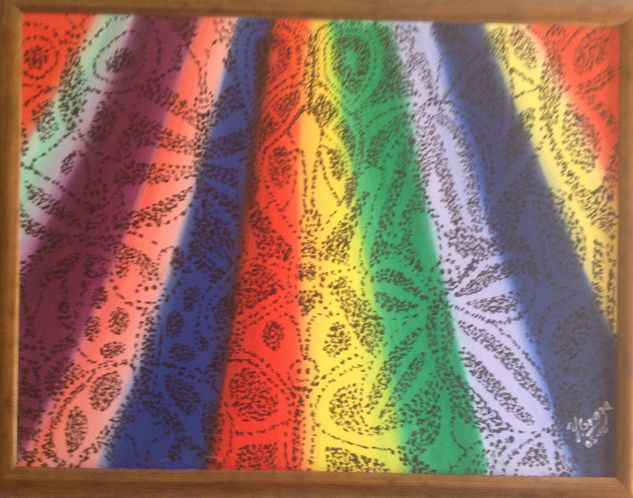 Rainbow Acrylic Canvas Others