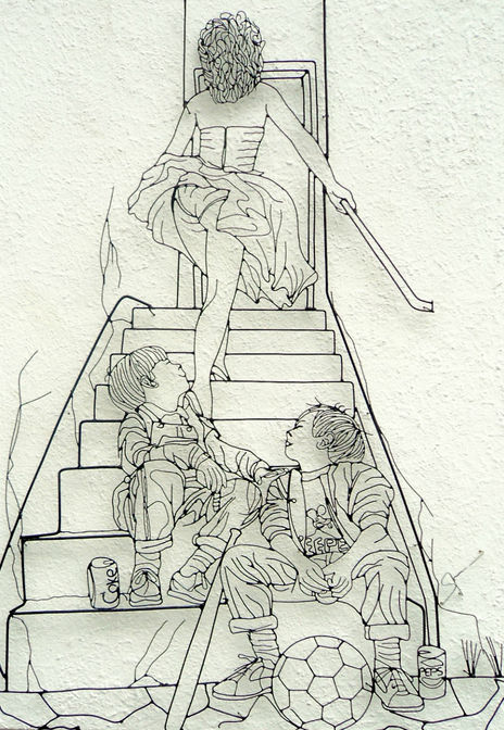 Escalera al cielo .