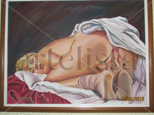 SUEÑOS... Oil Canvas Nude Paintings