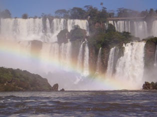 Arco Iris en Iguazu Naturaleza Color (Digital)