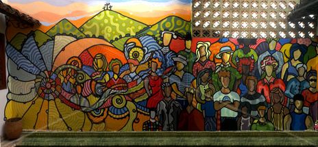 Mural casa miraflores