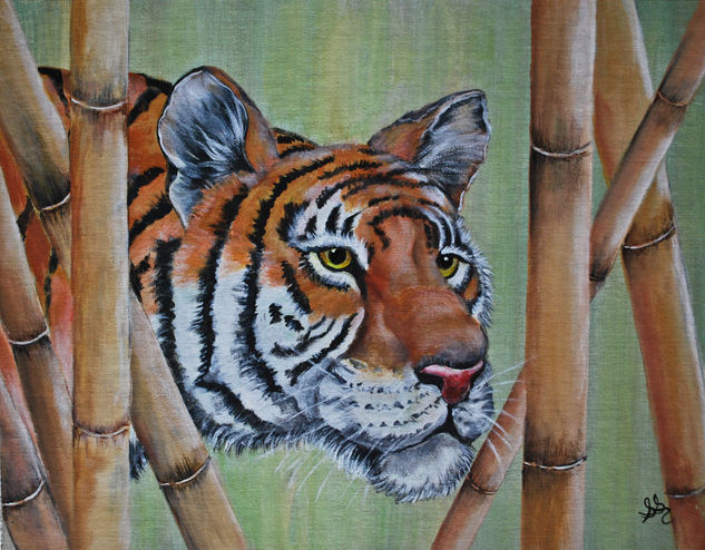 Endangered Acrylic Canvas Animals