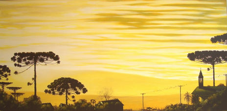 "Atardecer en el...