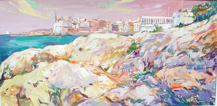 Sitges al fondo