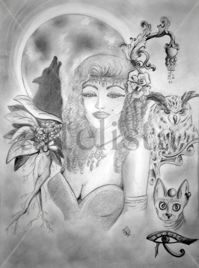 La Reina de la Noche Pencil