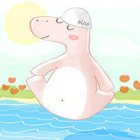 ¡Dino al agua! 2ª...