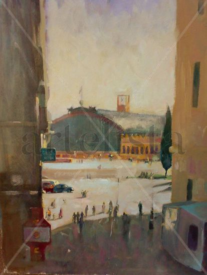 atocha Oil Canvas Landscaping