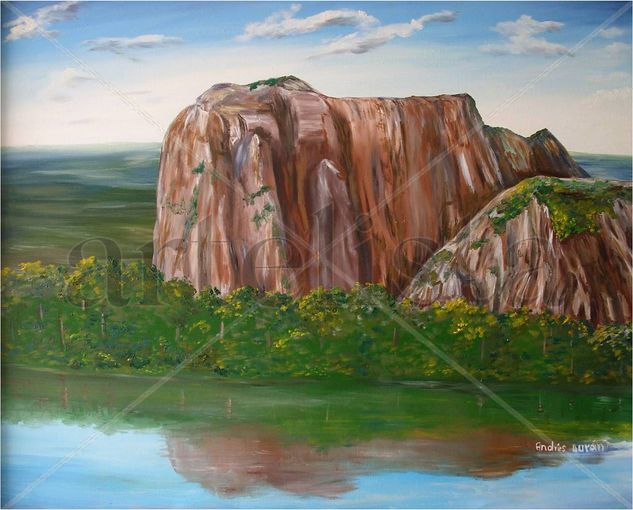 Tepuy Autana del Amazonas Oil Canvas Landscaping