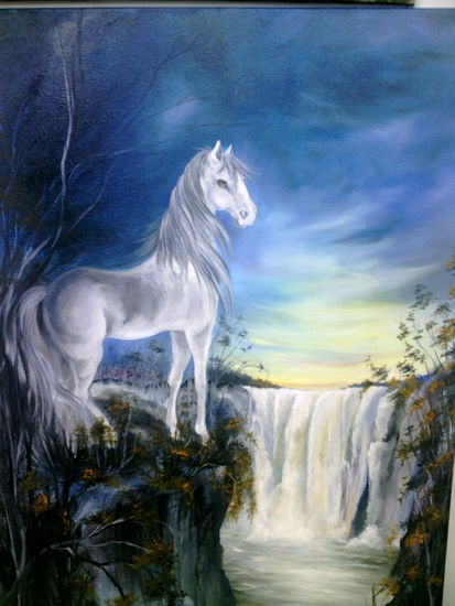 FRENTE A LA NATURALEZA Oil Canvas Figure Painting