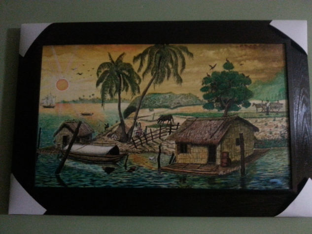 MI REFUGIO SOÑADO Oil Canvas Landscaping