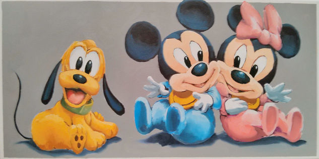 Recordando a Disney Oil Canvas Others