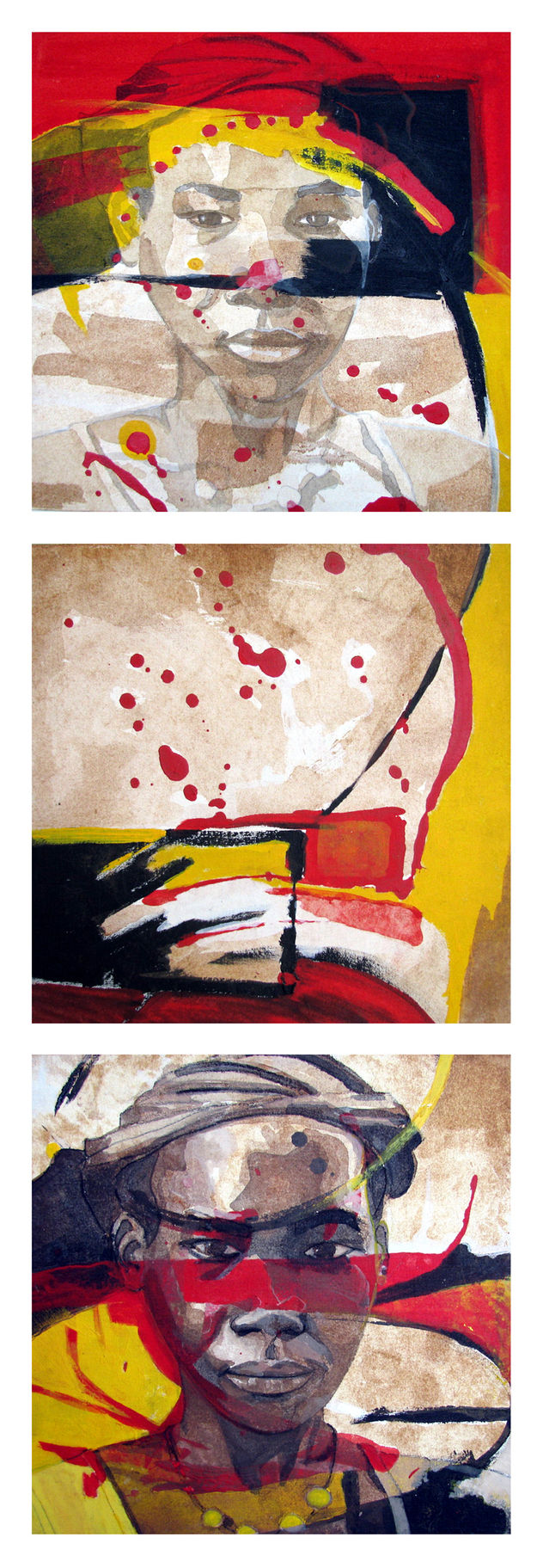 ROSTRO TRIPTICO
