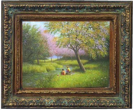 Niños pescando