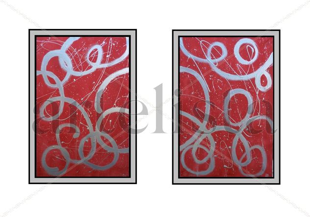 CIRCLES ROUGE 1 & 2 by Niah Dudú