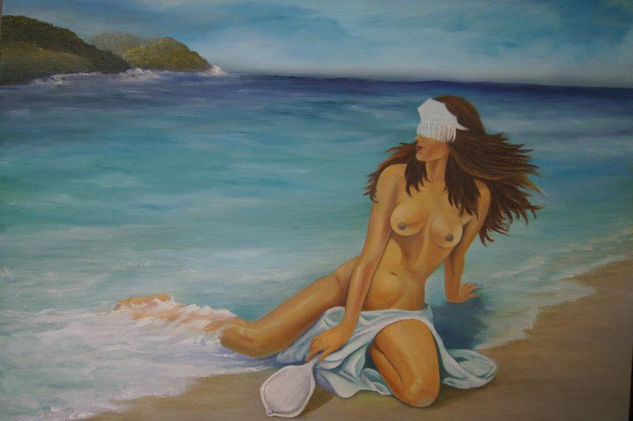 Okuté Oil Canvas Nude Paintings