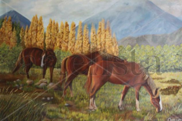 Pastando Oil Canvas Landscaping