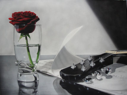 Guitarra - rosa