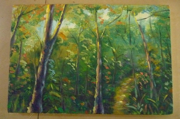 selva 3 Oil Canvas Landscaping