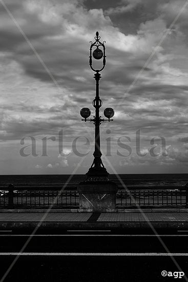 San Sebastian Other Themes Black and White (Digital)