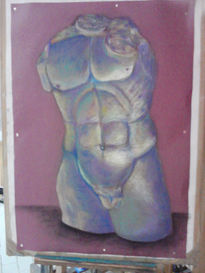 Dibujo de torso