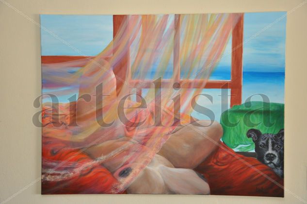 Celo Acrylic Canvas Nude Paintings