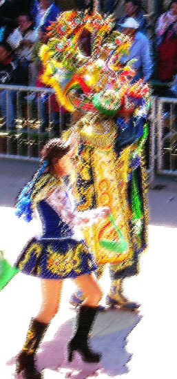 DIABLADA Óleo Lienzo Viajes Color (Digital)