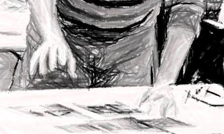 BOCETOS DE BLANCO Y NEGRO