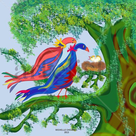 Fantasía de aves lll