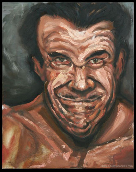 El Cavernario II Oil Canvas Portrait