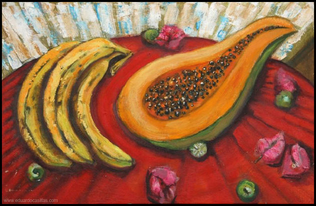 Bodegón de Primavera Oil Canvas Still Life Paintings