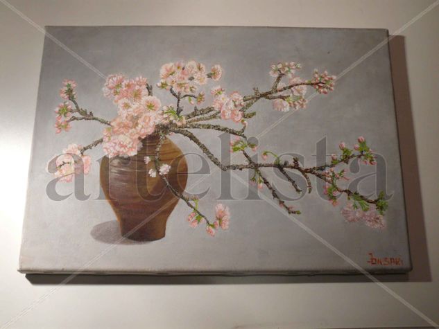 efimero Oil Canvas Floral Painting