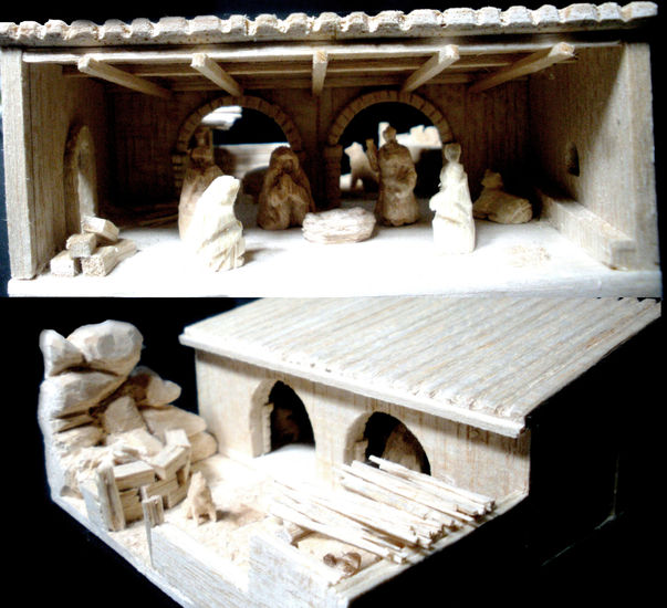 nacimiento Madera Figurativa