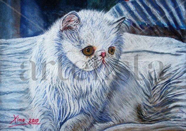 Mi gato Pastel Paper Animals