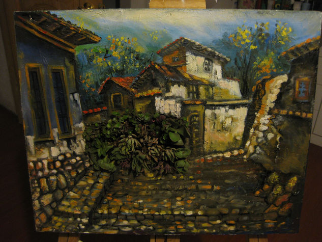 Añoranza Oil Panel Landscaping