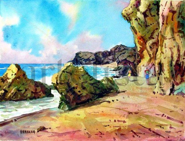 Llegando a Cala del Barronal