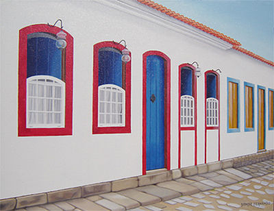 Casario de Paraty Oil Textile Landscaping