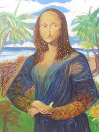 Mona liza-Caribeña