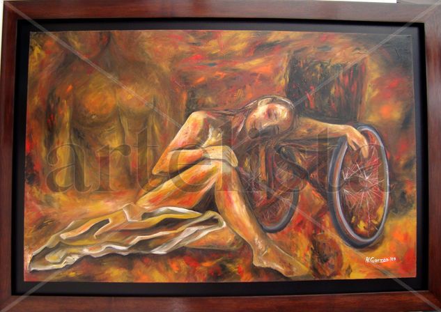 Indiferencia Oil Canvas Nude Paintings