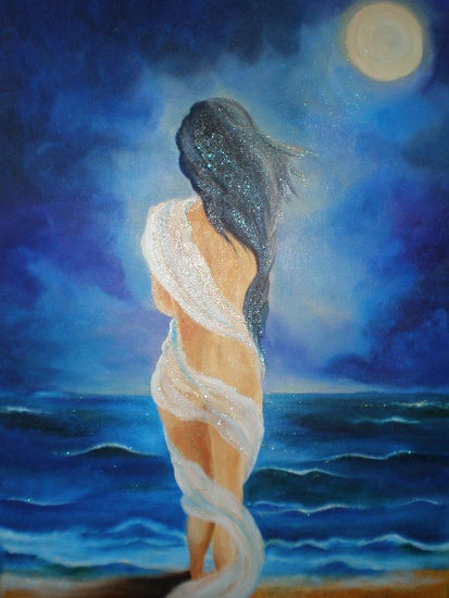 AMBAR Oil Canvas Figure Painting