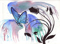 Mariposa invernal.