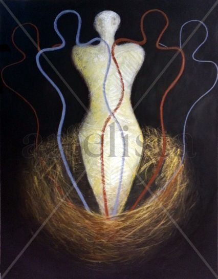 serie Venus nº 14 -  NACIMIENTO DE VENUS Oil Canvas Others