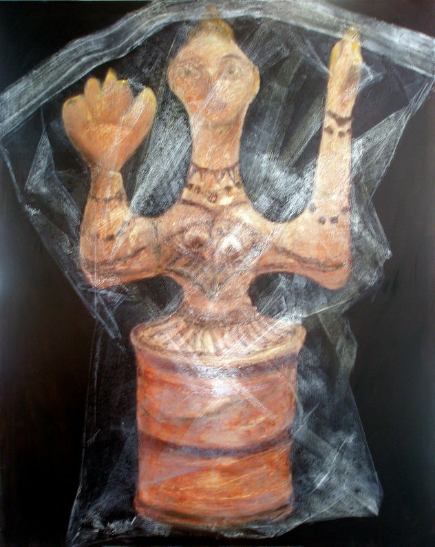 nº 15 (serie Venus) diosa pájaro