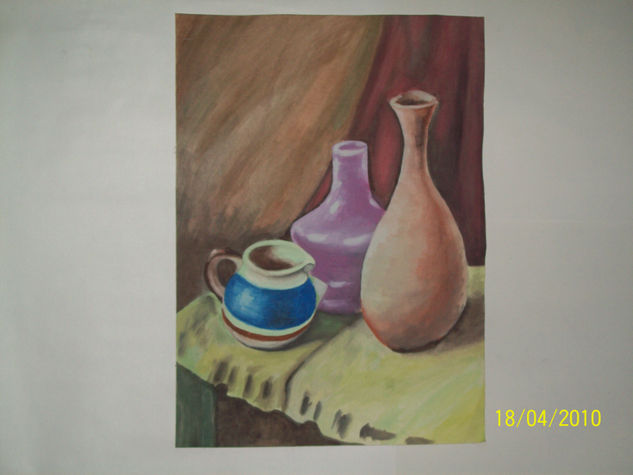 Bodegones Watercolour Card Still Life Paintings