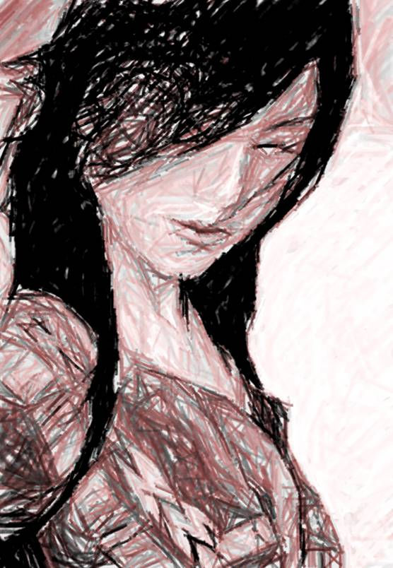 BOCETO ROSTRO ASIATICO 2
