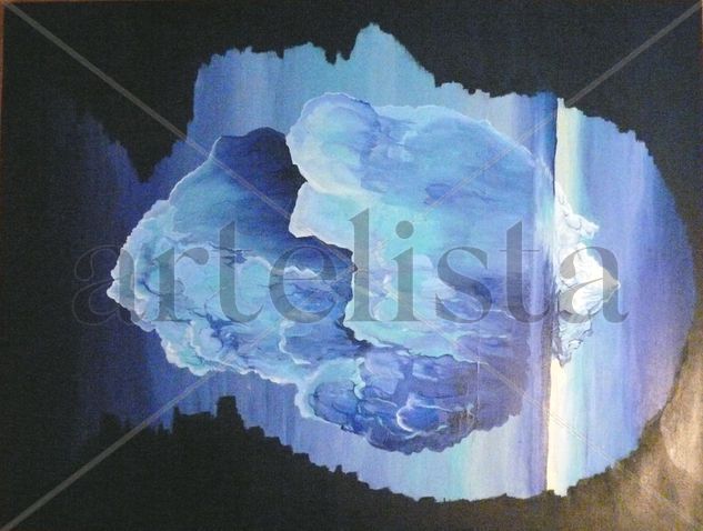 ICEBERG Acrylic Panel Figure Painting