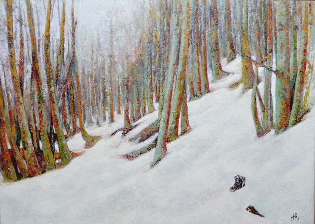 MONTSENY NEVADO Oil Canvas Landscaping