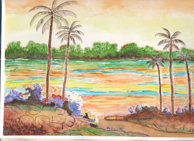 Nile Watercolour Paper Landscaping