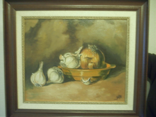 BODEGON AJOS Y CEBOLLAS Oil