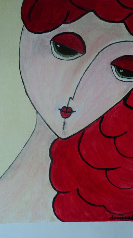Mujer de rojo 2