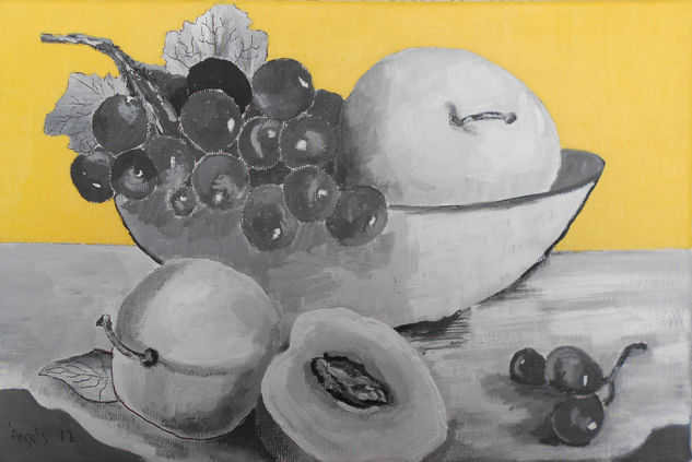 MINICUADROS- BODEGÓN-11 Acrylic Canvas Still Life Paintings